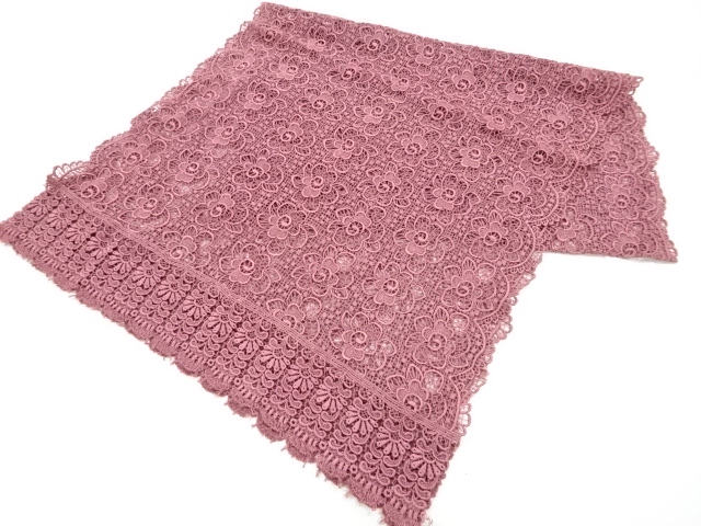 レース花模様ショール